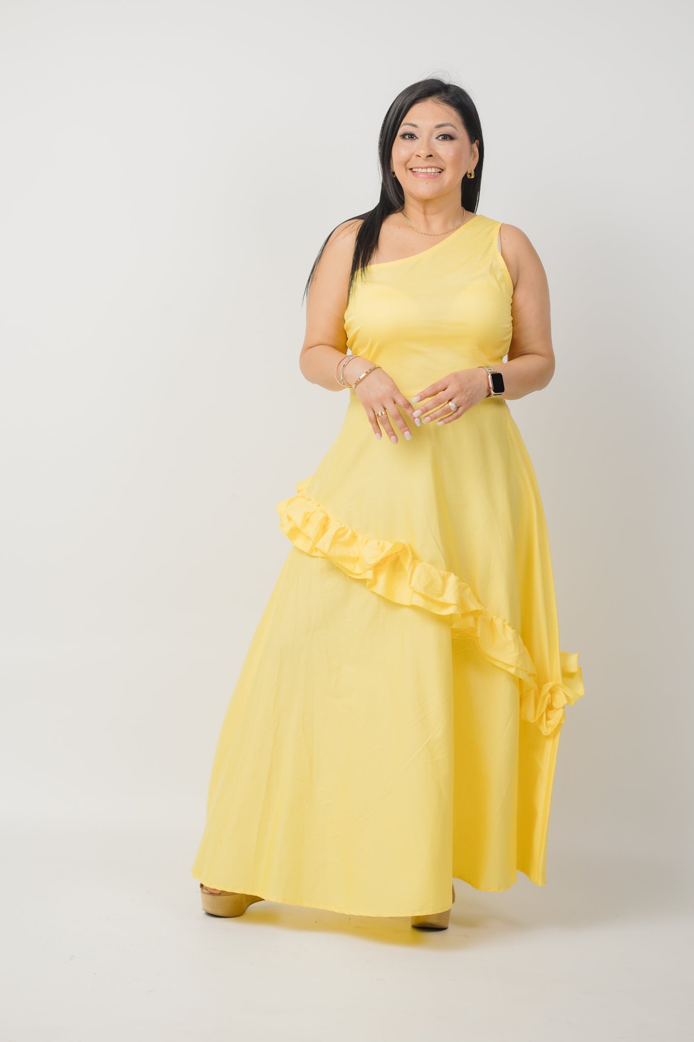 Vestido Largo Amarillo
