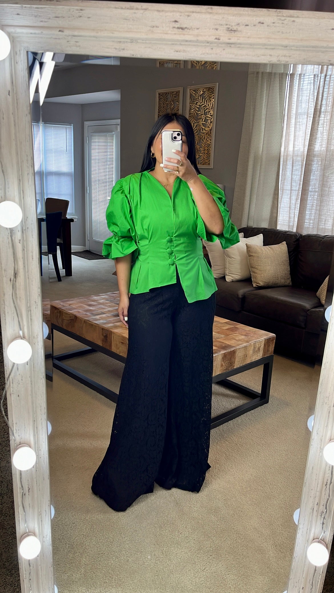 Blusa Verde Luna