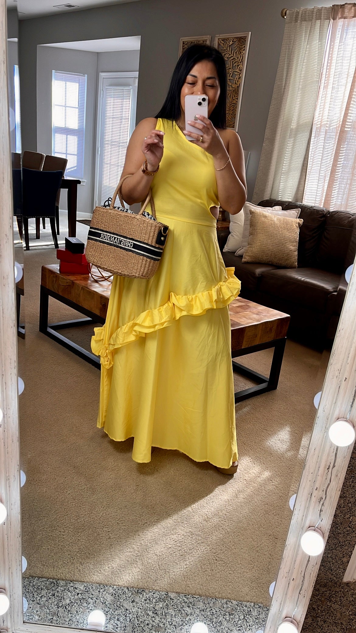Vestido Largo Amarillo