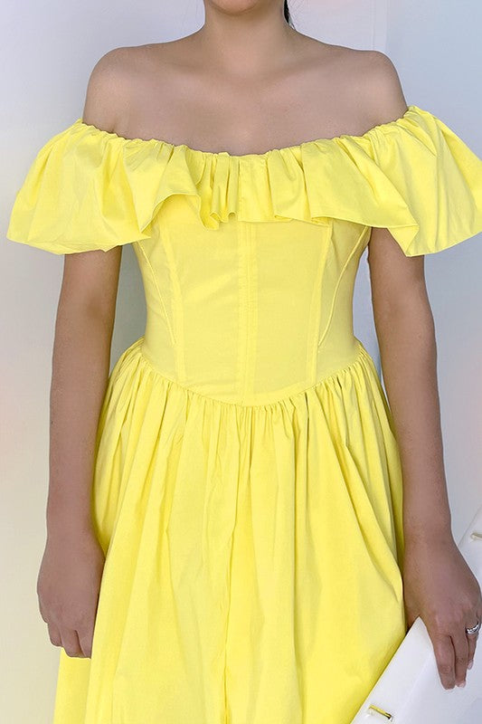 Vestido Yellow