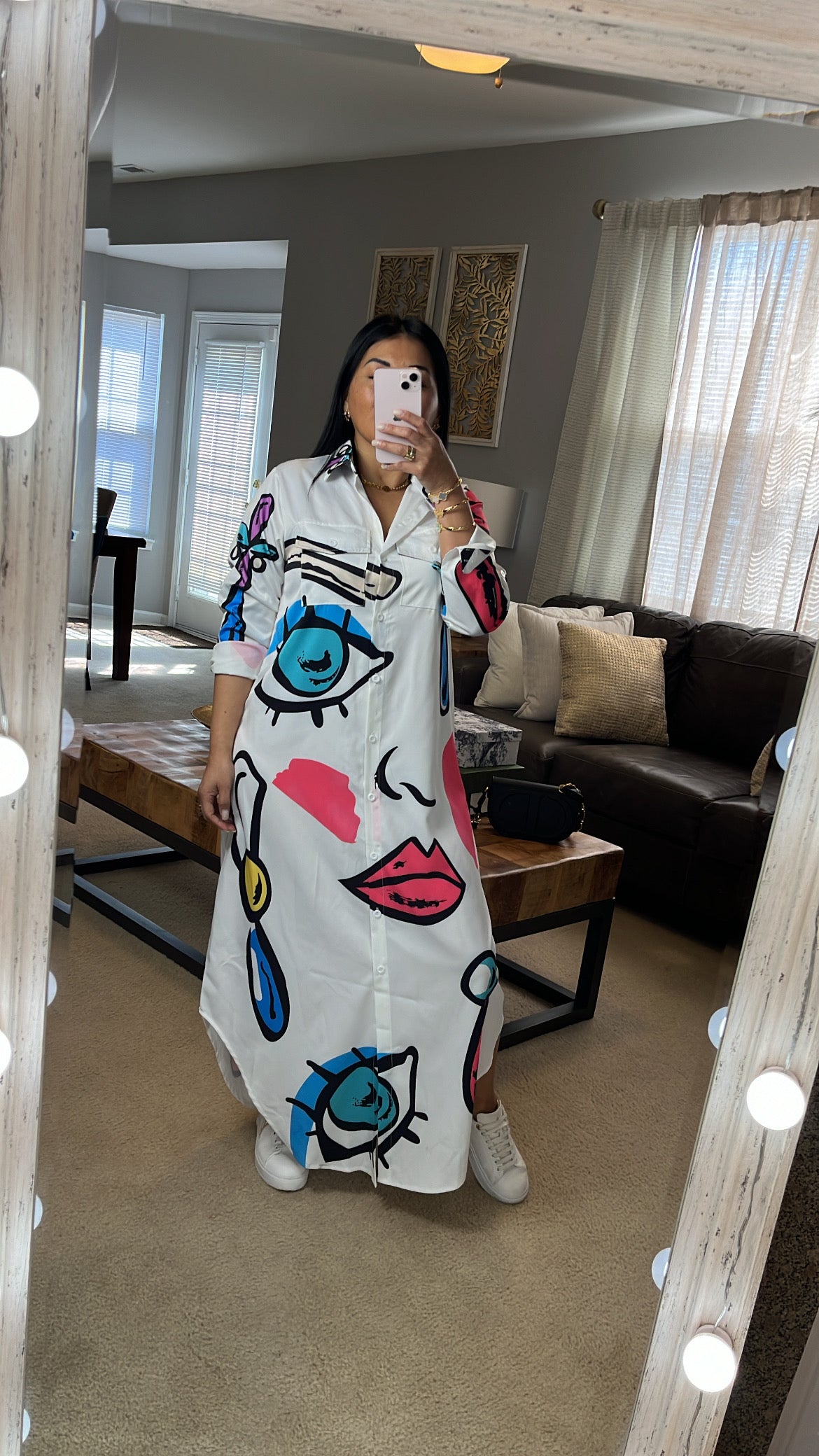 Vestido Camisón Largo