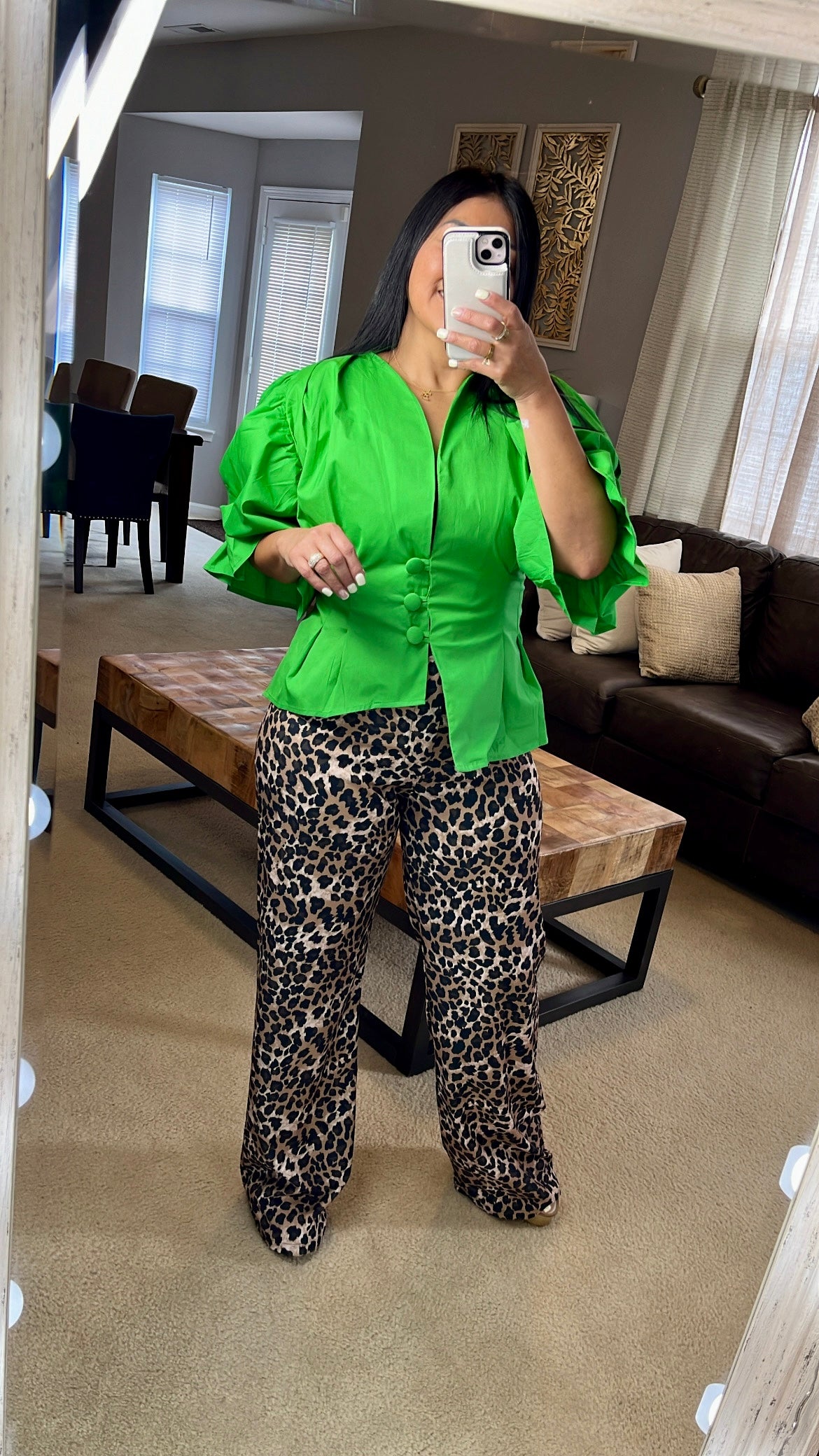 Blusa Verde Luna