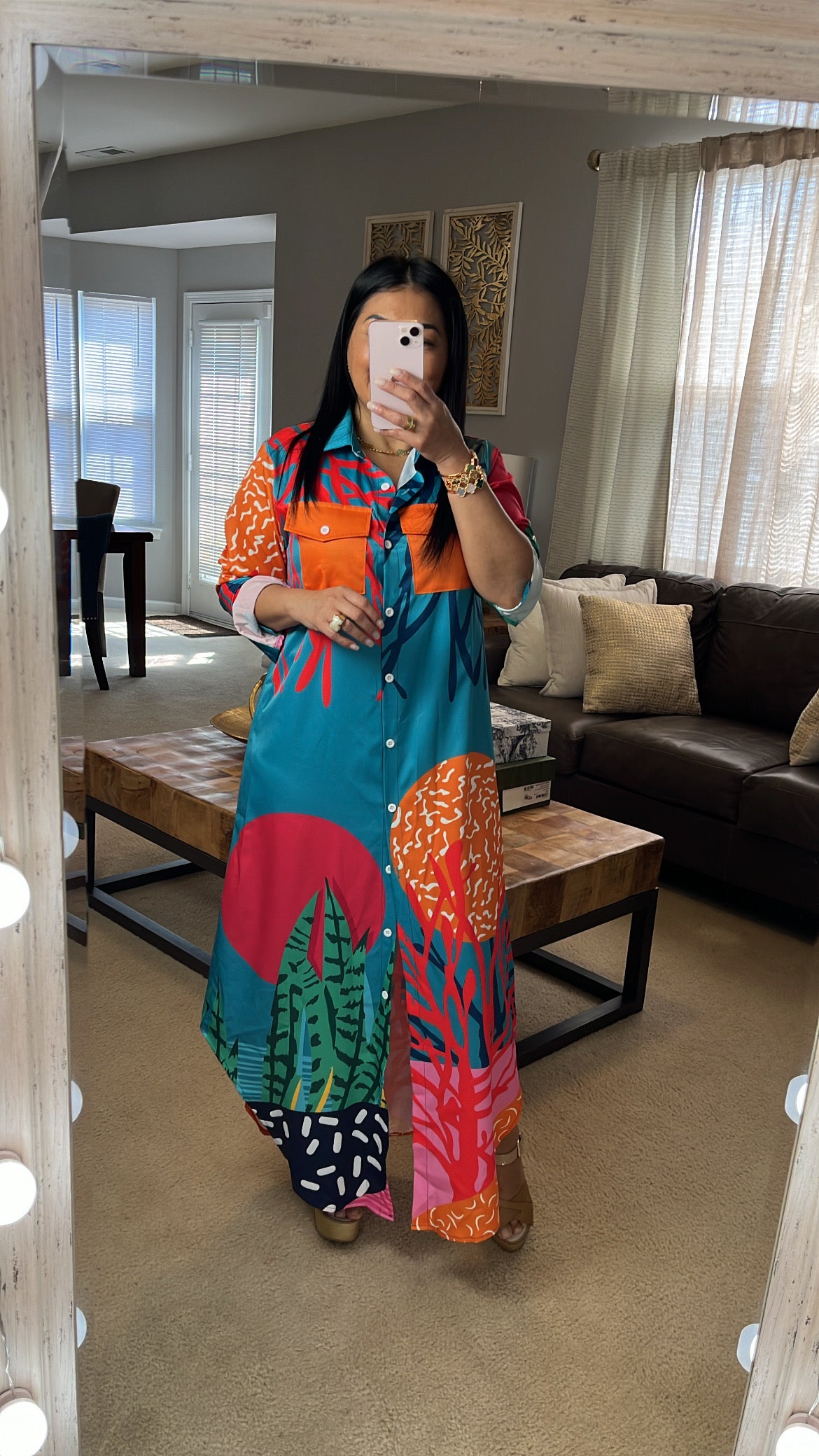 Vestido Camisón Largo