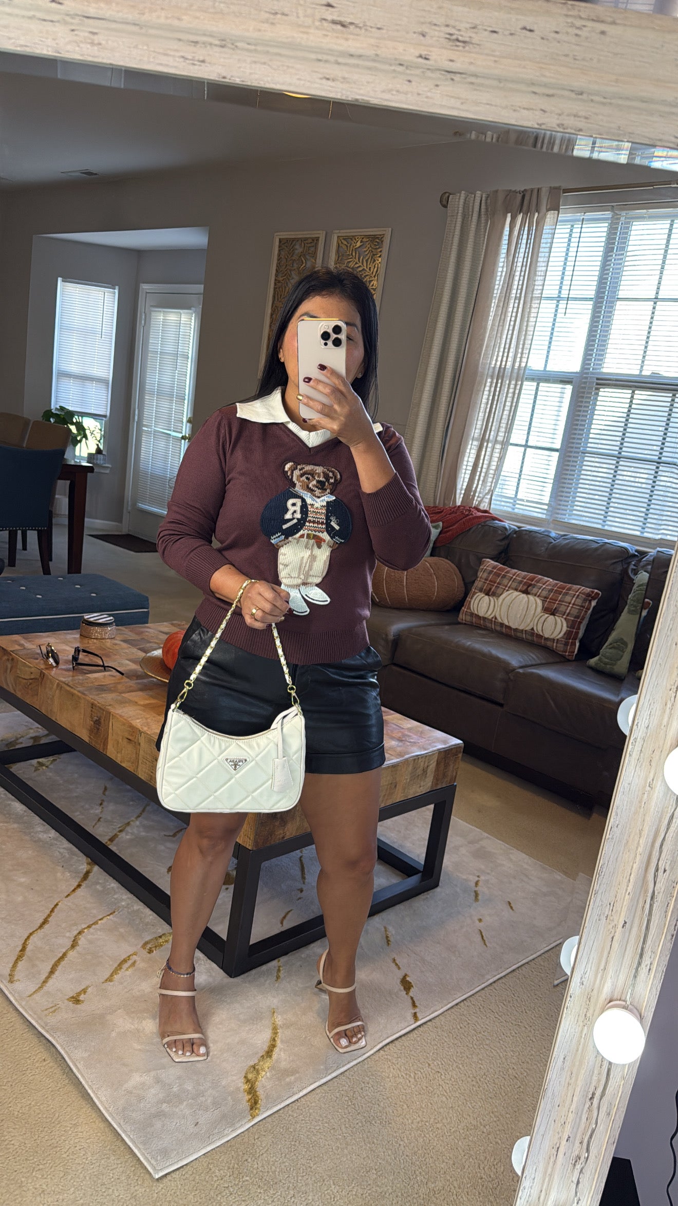 Sweater Oso Doble Cuello