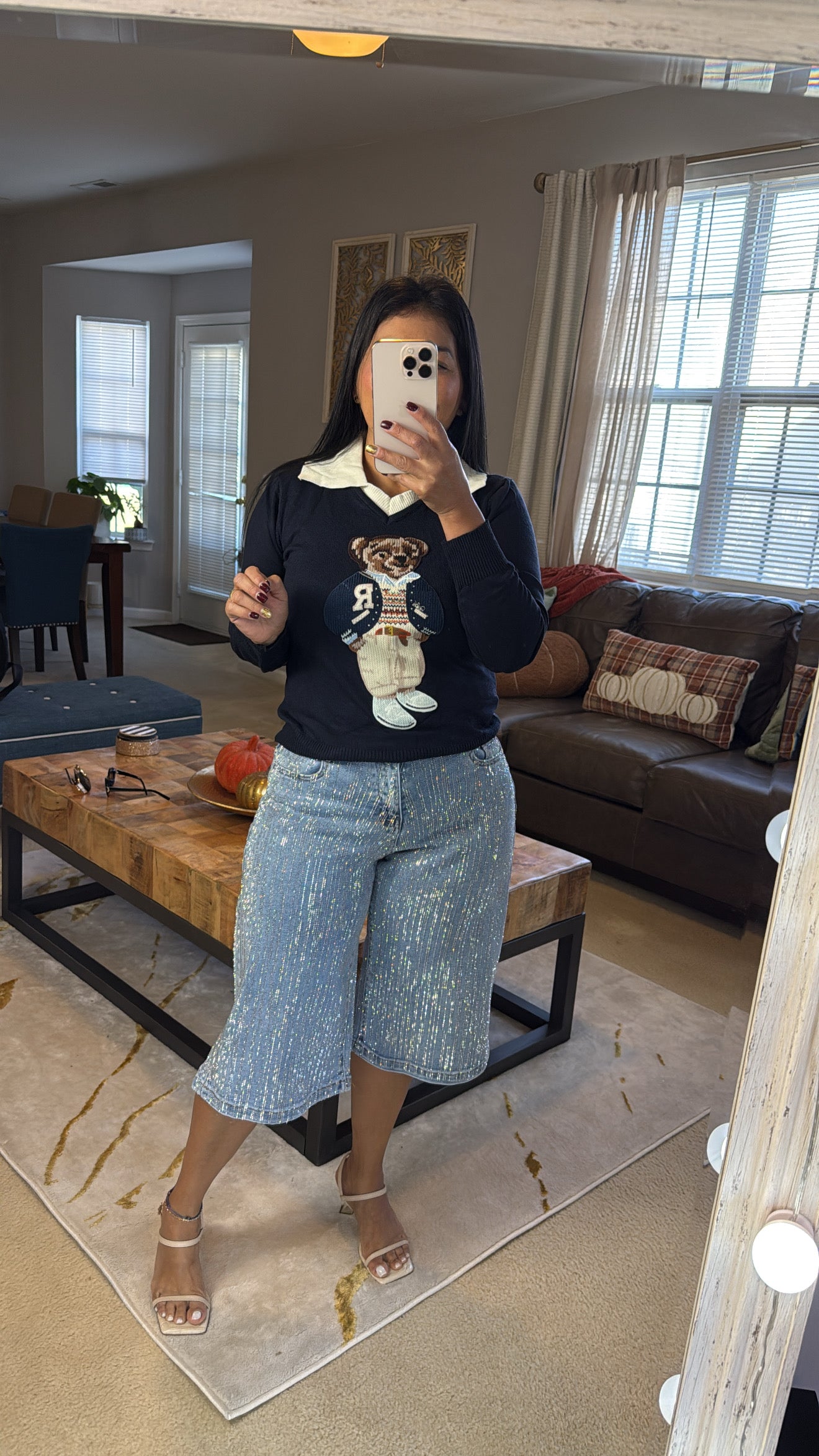 Sweater Oso Doble Cuello