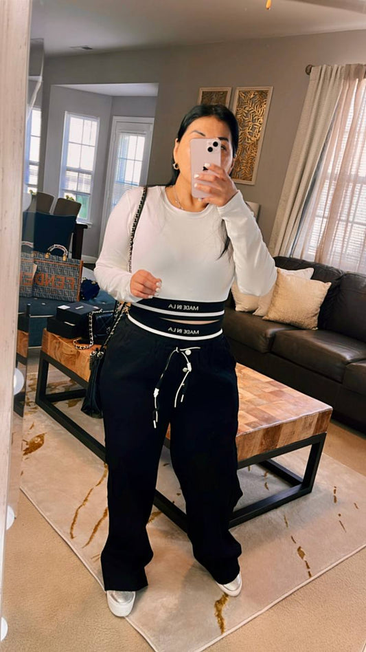 Set de Top de Mangas Largas