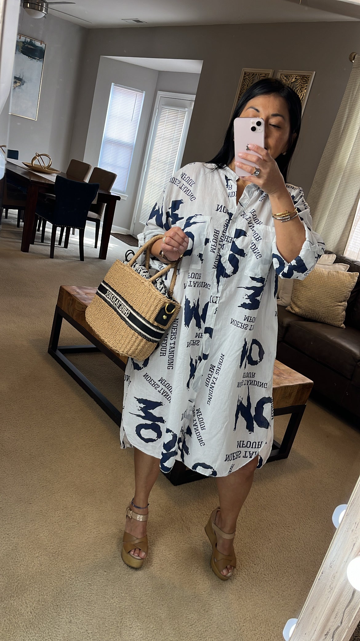 Vestido Camisón Pintado