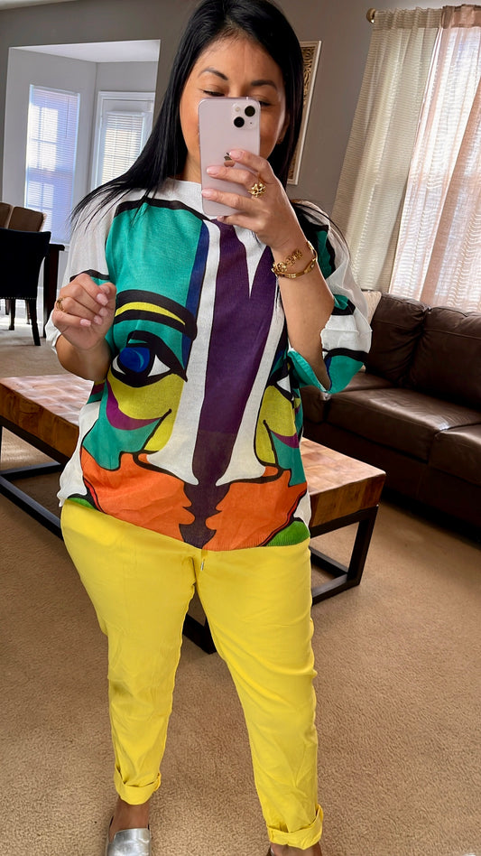 Blusa Cara Pintada