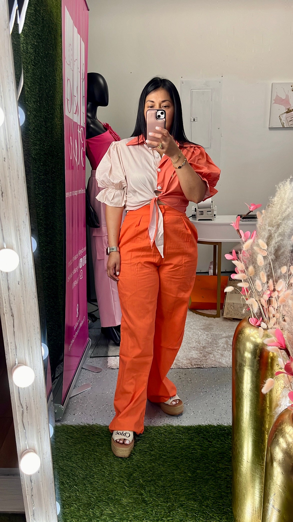 Blusa Bicolor