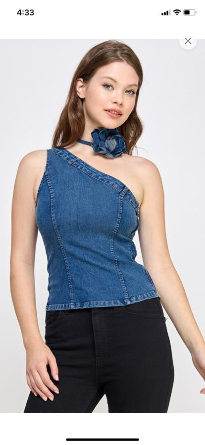 Blusa Denim