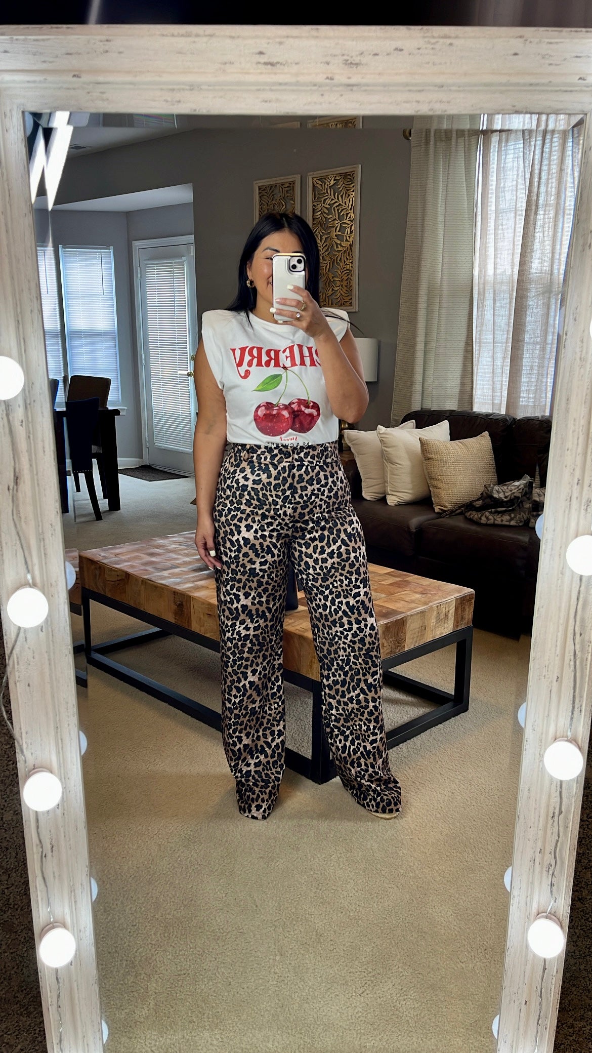 Animal Print Pants