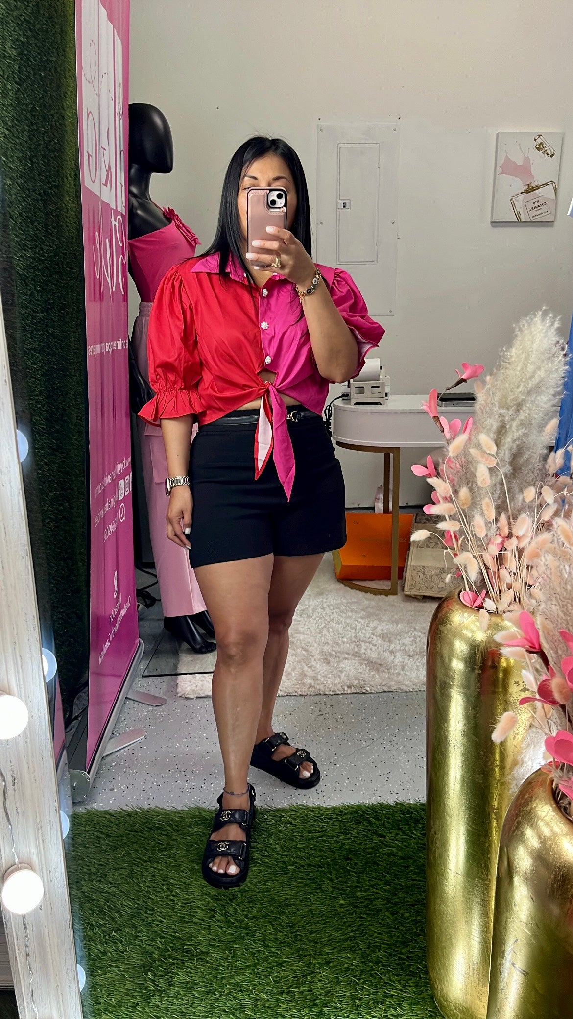 Blusa Bicolor