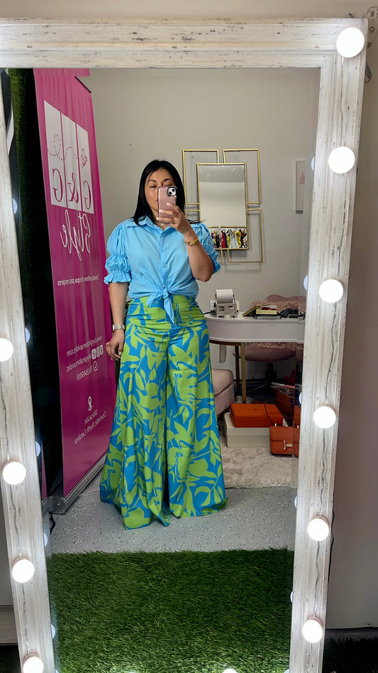 Blusa Manga Elástico