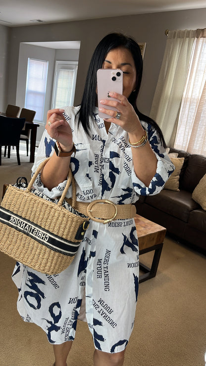 Vestido Camisón Pintado