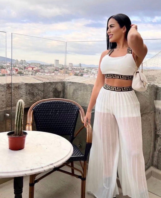 Set Palazo Blanco