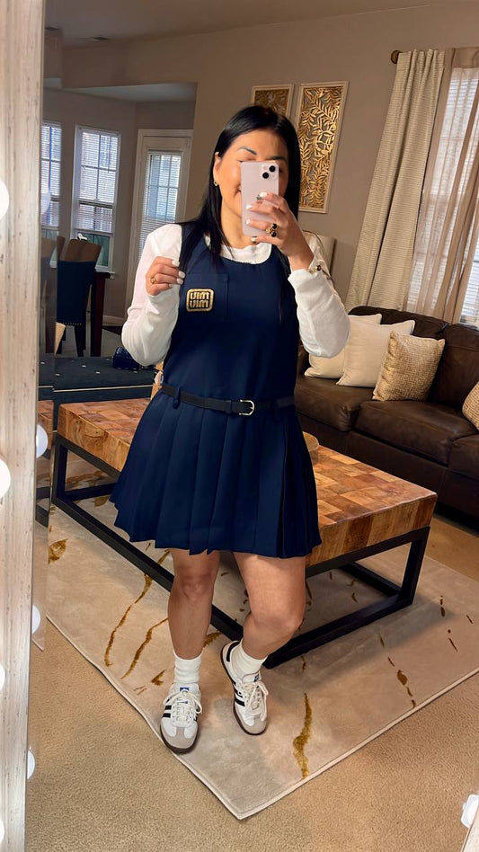 Vestido Colegial (incluye blusa)