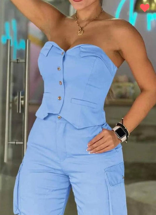 Set Cargo- Top Boho