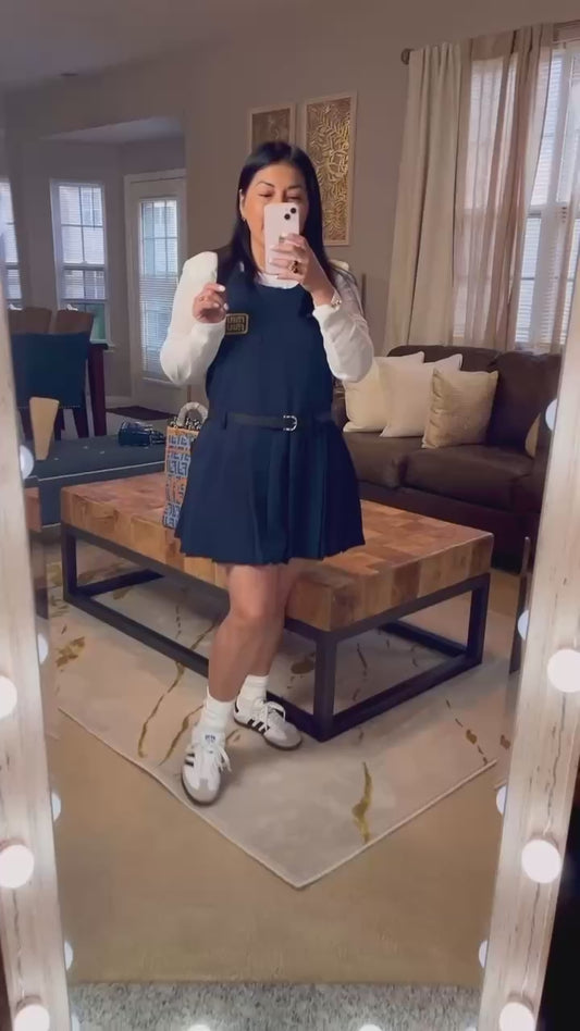 Vestido Colegial (incluye blusa)